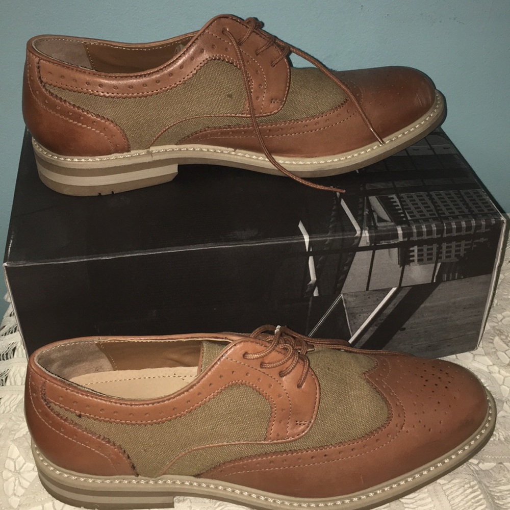 Studio Ink Tan Leather Shoes